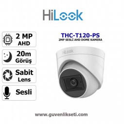 Hilook THC-T120-PS 2mp Sesli Ahd Dome Kamera